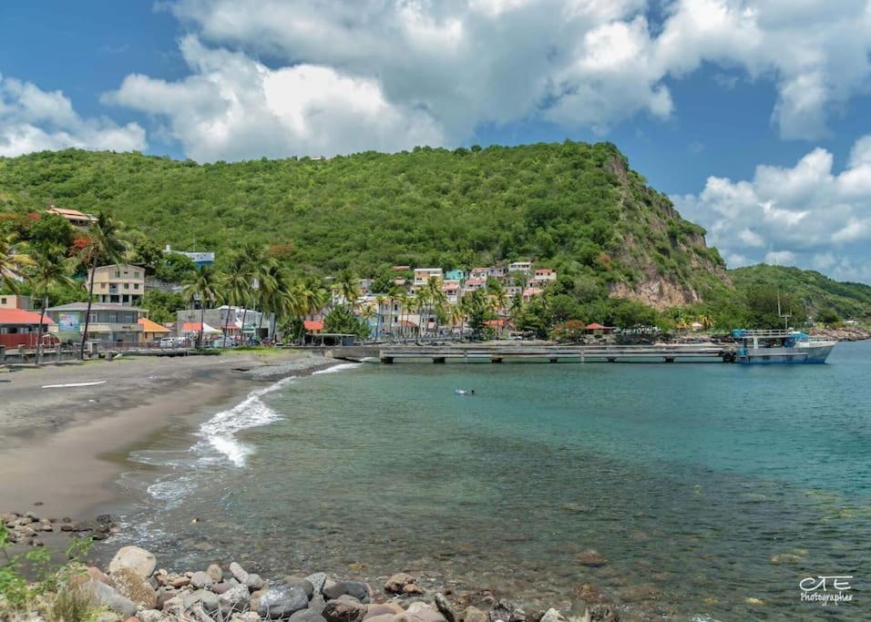 Au Coeur D'Un Village De Pecheurs Sur La Caraibe Fond Belle Fontaine Exterior foto